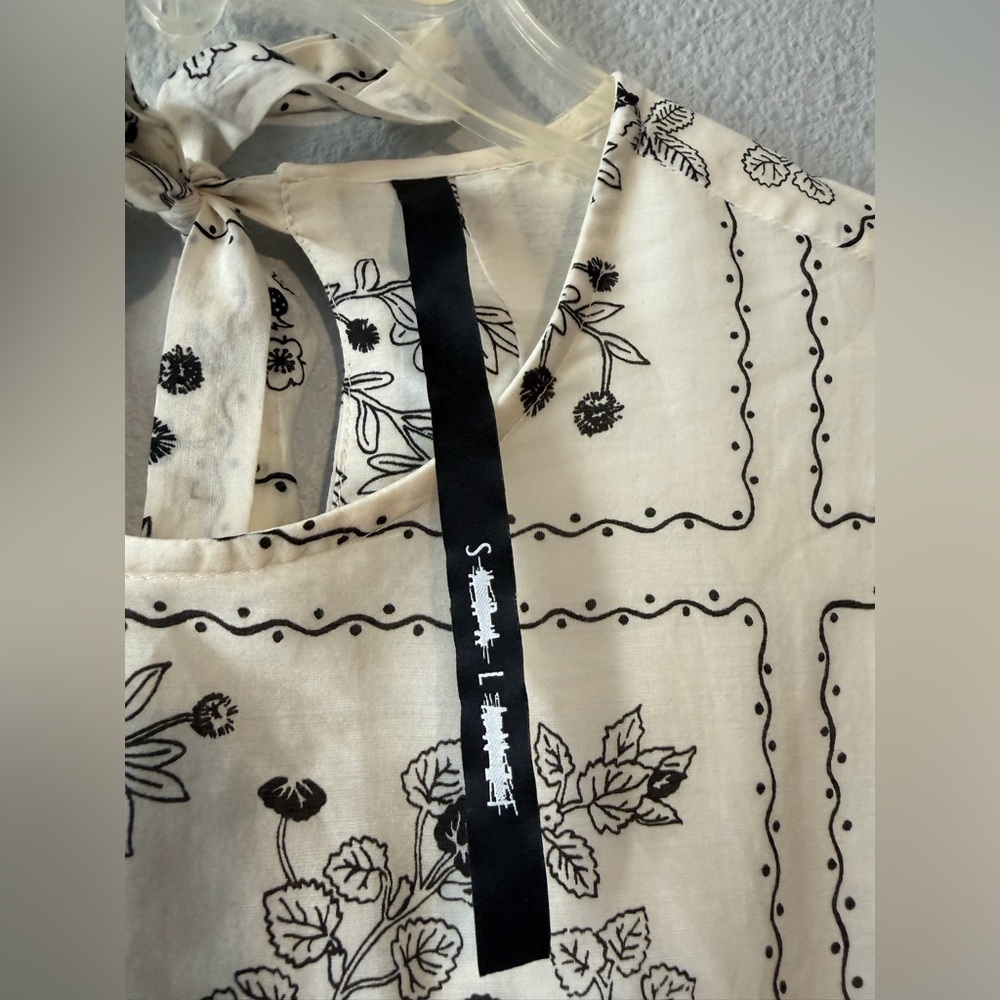 SARA LANZI
Long apron dress wild berry print - Picture 7 of 11